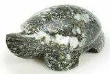 Carved Alkali Feldspar Turtle - Philippines #311920-1